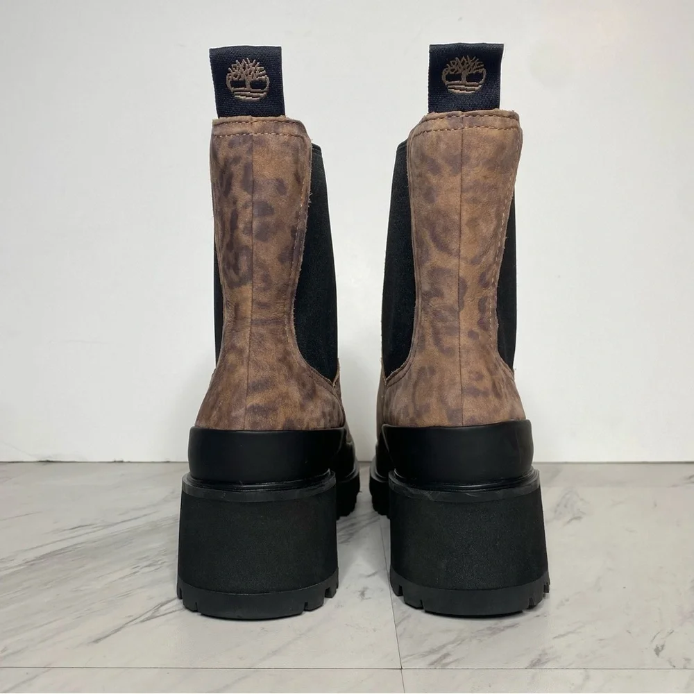 Timberland Kori Park Leopard Lug Sole Chelsea Boot 9